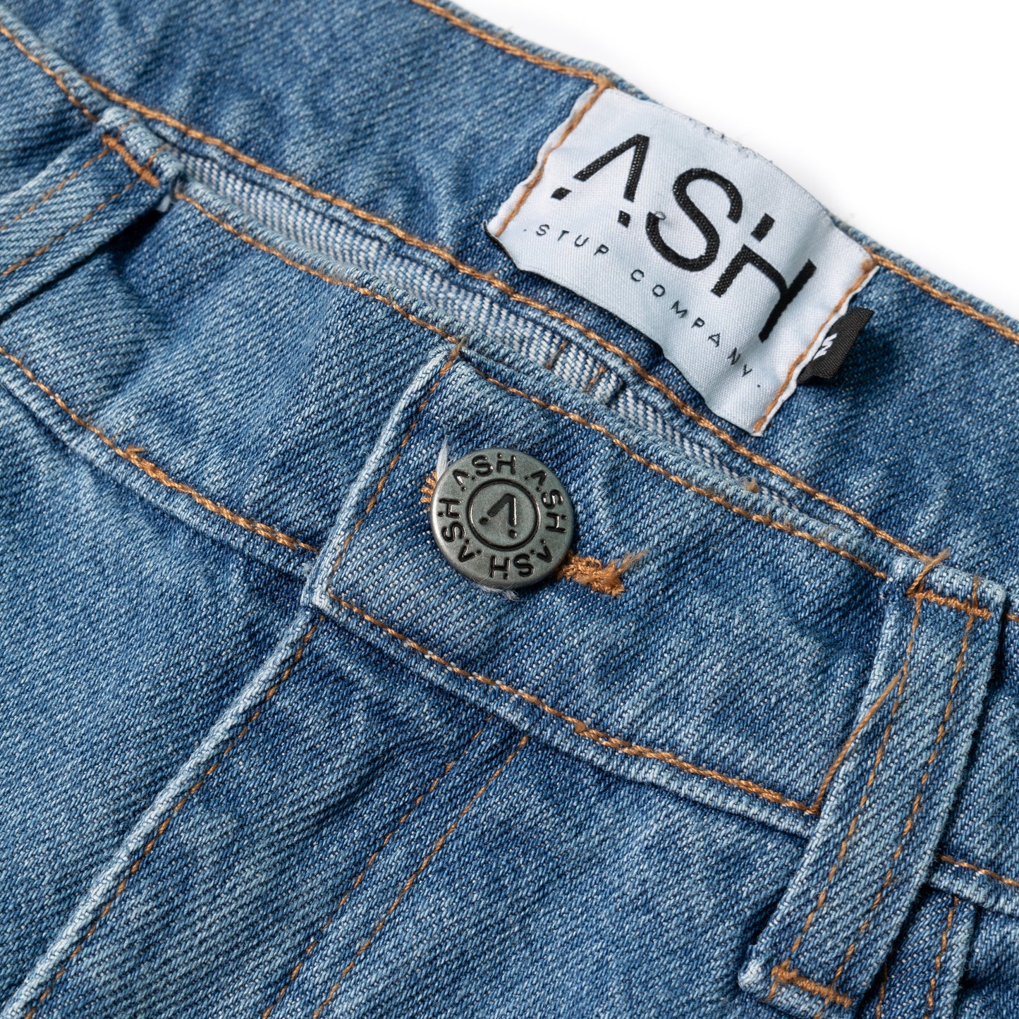 Calça Flower Denim