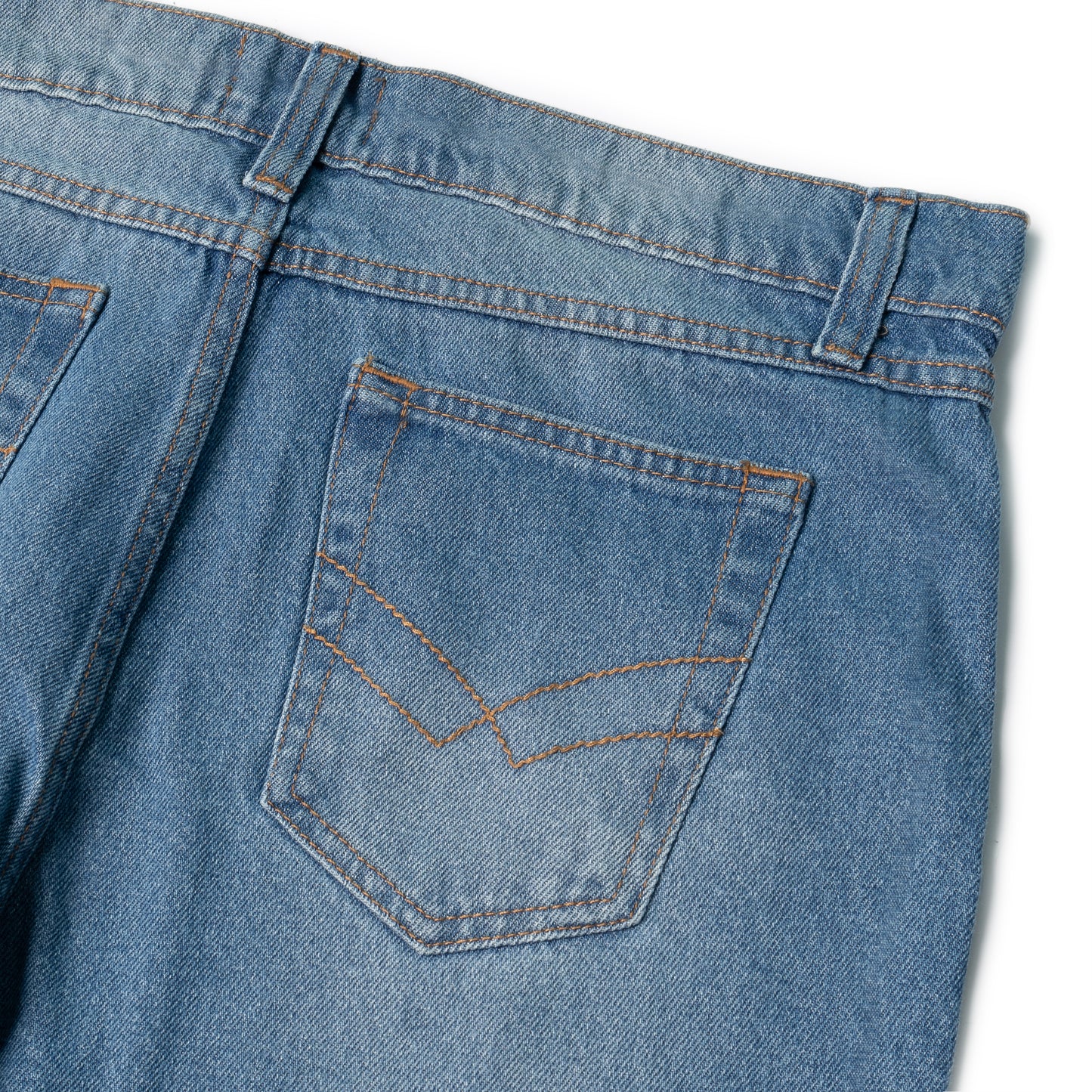 Calça Flower Denim