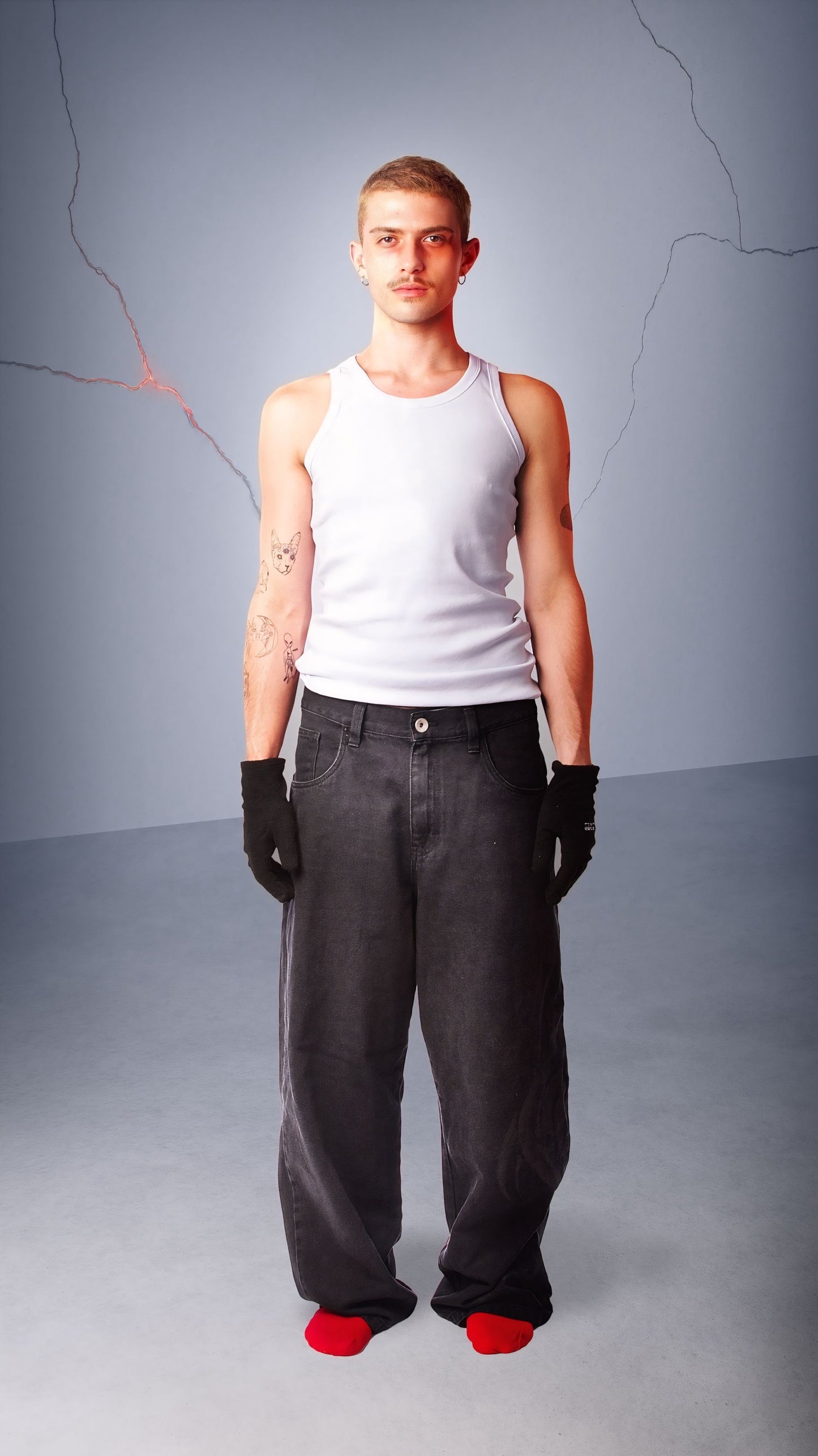 TRIBAL OVERSIZED PANTS