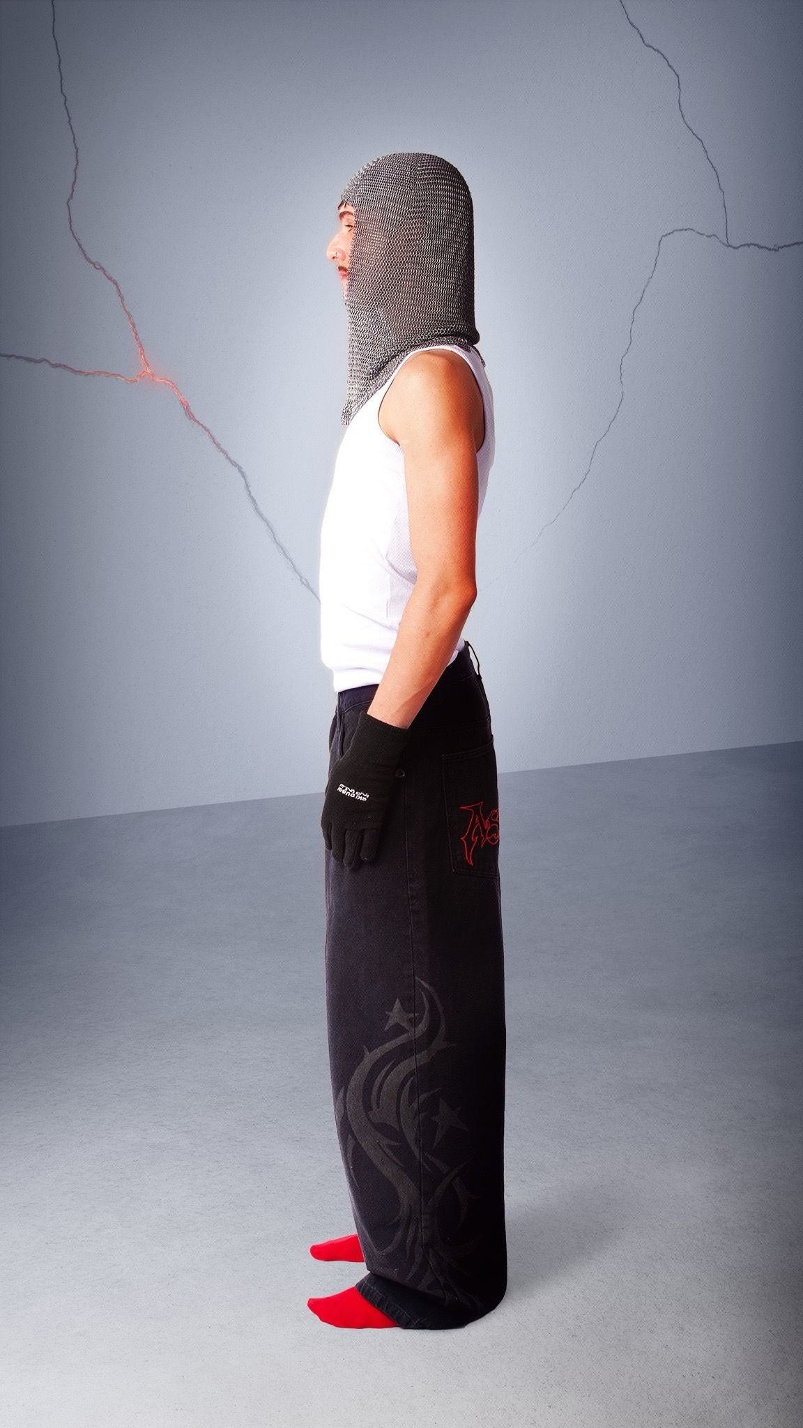 TRIBAL OVERSIZED PANTS