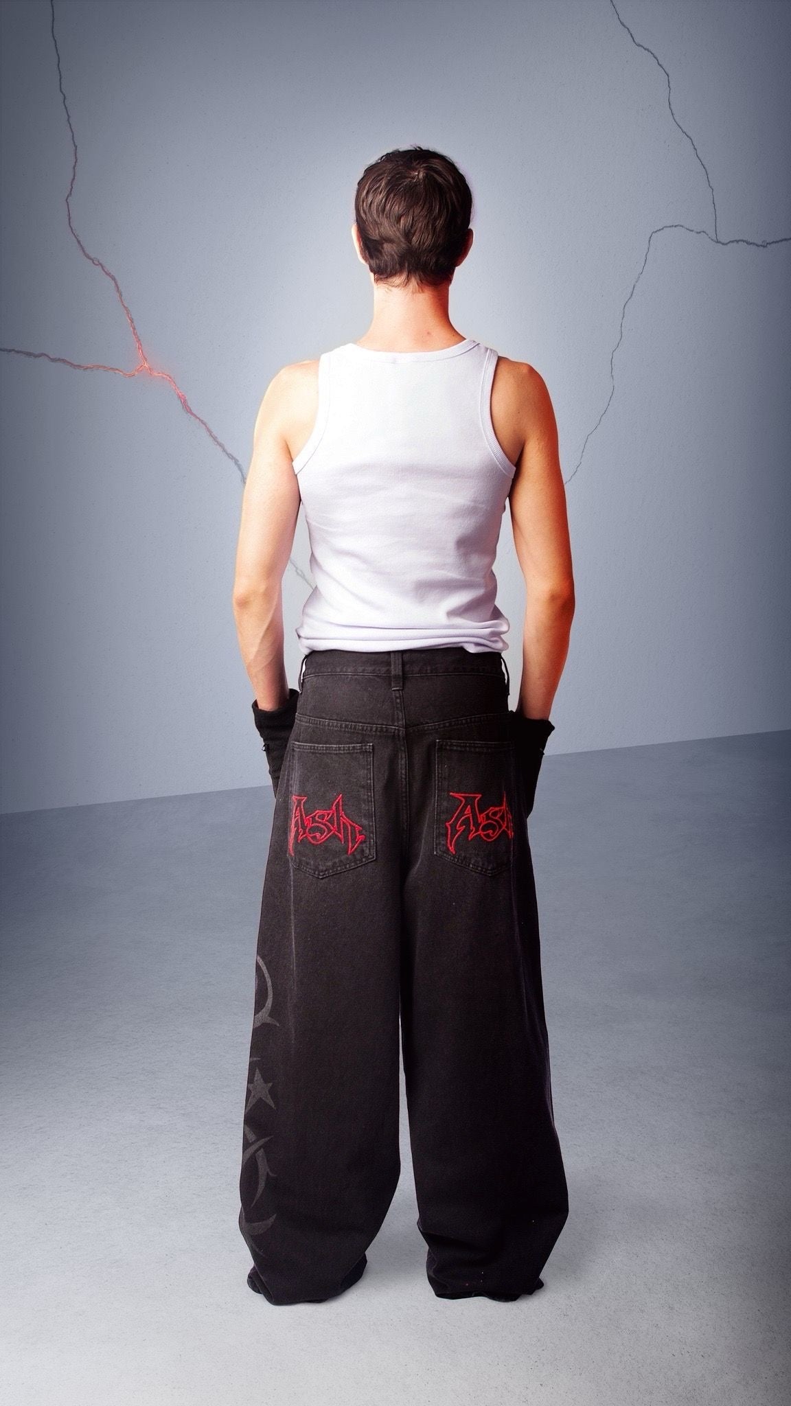 TRIBAL OVERSIZED PANTS